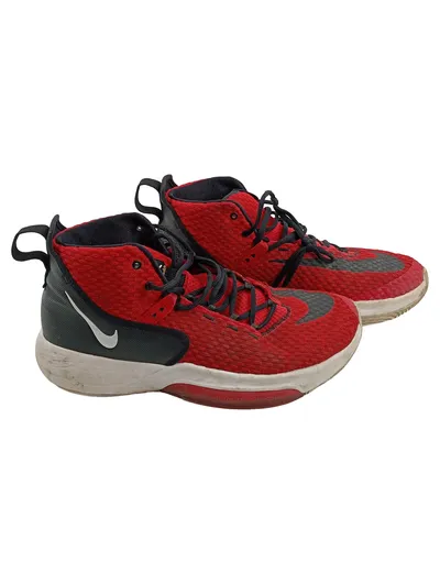 Nike Zoom Rize Basketballschuhe Herren Gr. 47 Rot Schwarz High-Top