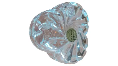 Cristal d'Arques Kristallschale Rund Klassisch Abstrakt Transparent 9cm