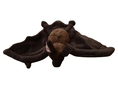 HERMANN Teddy Fledermaus Kuscheltier Plüsch Charmant Braun 25cm
