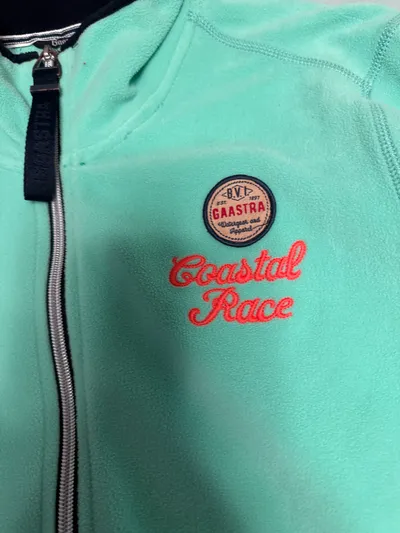 Gaastra Damen Fleecejacke Coastal Race Gr. 40 L Mint Grün Sportlich