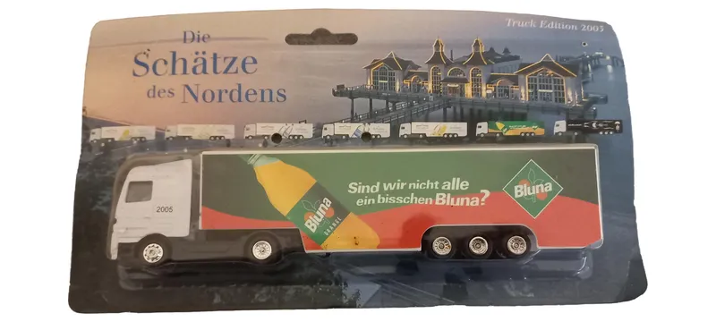 BLUNA Modellfahrzeug Truck Edition 2005 LKW Werbetruck Mehrfarbig 19cm 2
