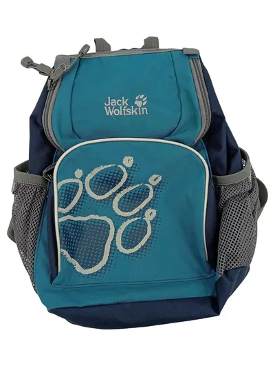 Jack Wolfskin Kinderrucksack Türkis Outdoor Rucksack 10L
