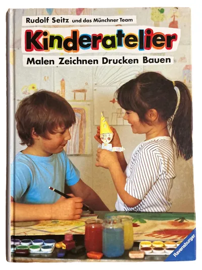 Ravensburger Kinderatelier Malen Zeichnen Drucken Bauen Activity Buch Mehrfarbig