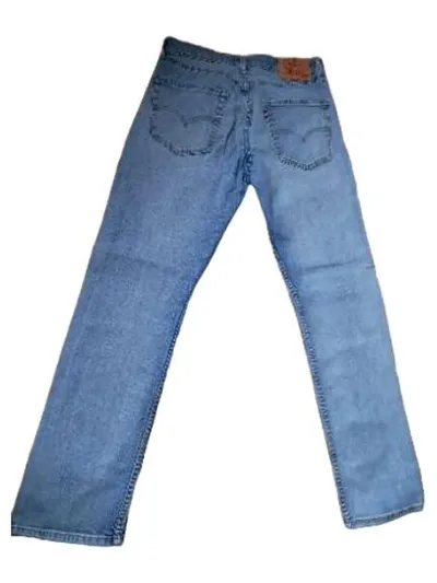 Levi's 502 Herren Jeans Regular Fit Hellblau W30/L32 Denim
