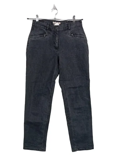 Adagio Damen High Waist Jeans Größe 38 Grau