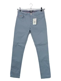 Alcott Herren Stoffhose Chino Blau Gr. W30/L30 Baumwolle Slim 1