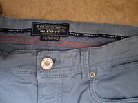Alcott Herren Stoffhose Chino Blau Gr. W30/L30 Baumwolle Slim 5