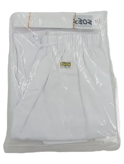 KWON Karateanzug Basic weiß Kinder Gr. 140 Kampfsportanzug mit Gürtel