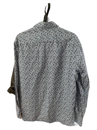 Casa Moda Herren Hemd Langarm Business Blau Grafisch Gr. 40/L