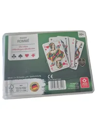 ASS Altenburger Rommé Kartenspiel Klassisch 2x55 Karten inkl. Spielanleitung 1