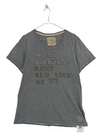 BETTER RICH Damen T-Shirt West Village New York Grau Gr. XL 1