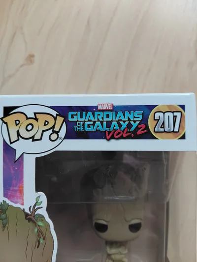 Funko Pop! Marvel Groot 207 Guardians of the Galaxy 2 Figur Vinyl Bobble-Head