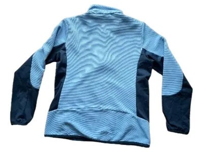 CMP Damen Fleecejacke Gr. 46 Blau Outdoor Sportjacke Reißverschluss