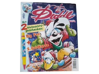 Das Diddl Magazin Nr. 12/2002 Dezember mit Big Pen + Goldkarte Sammler