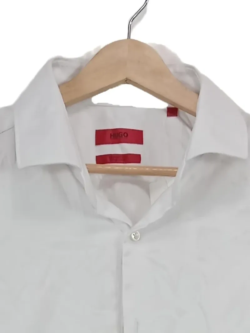Hugo Boss Herren Business Hemd Langarm Weiß Gr. 44/XS 3