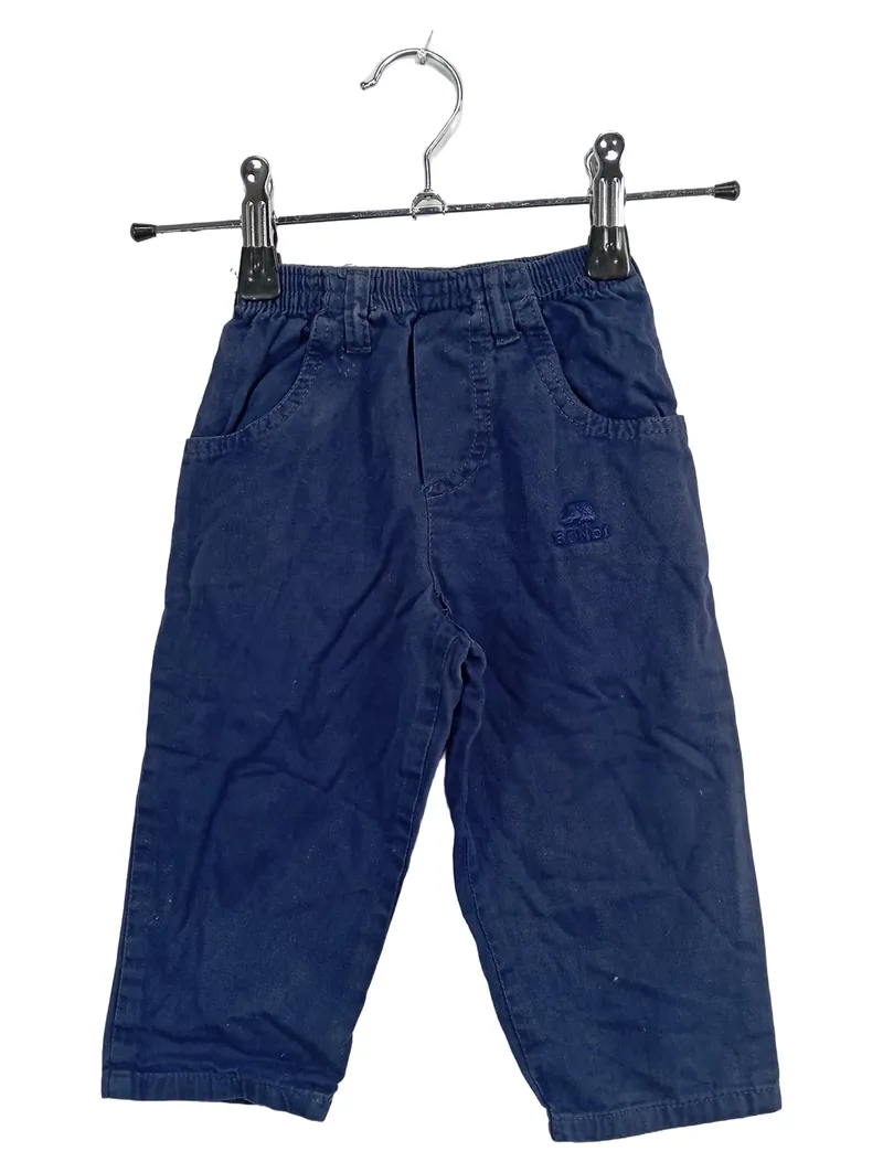 BONDI Kinder Outdoorhose Blau Größe 80 Baumwolle 1