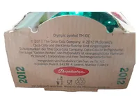 McDonald's Coca-Cola Glas Olympia 2012 Limited Edition Sammlerglas Grün 2