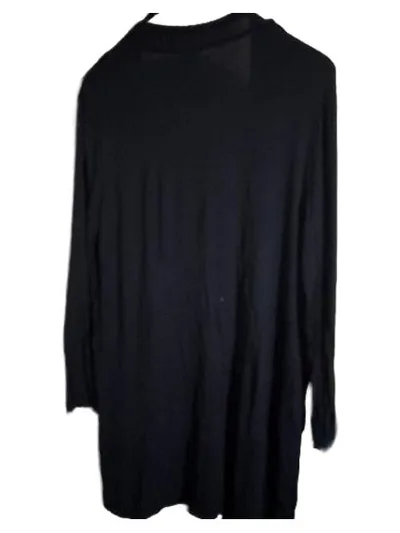AMAZON ESSENTIALS Damen Strickjacke Cardigan Blau Gr. L offen