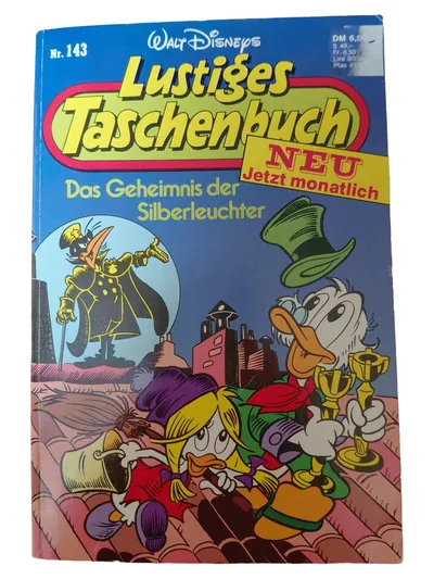 Disney LTB 143 Donald Duck Silberleuchter Walt Disney Comic Taschenbuch