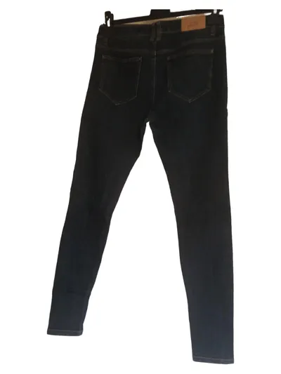 AMISU Skinny Jeans Damen Gr. W29/32 Blau Stretch Denim Hose