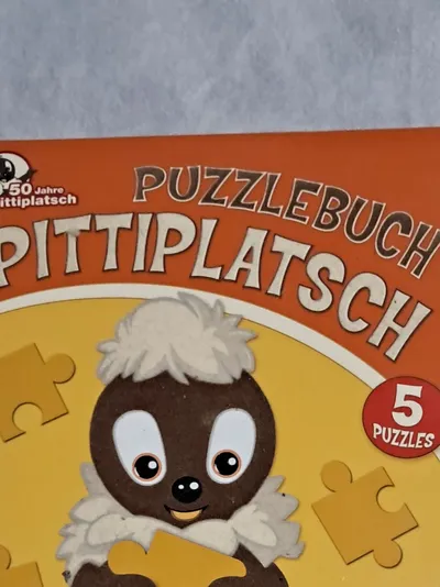 Edition Trötsch Pittiplatsch Puzzlebuch Activity Buch Kinder Farbenfroh Orange