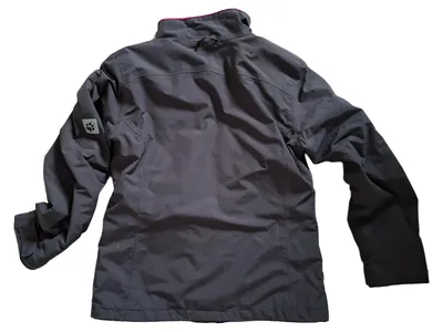 Jack Wolfskin Kinder Outdoorjacke Mädchen Gr. 140 Grau Polyester