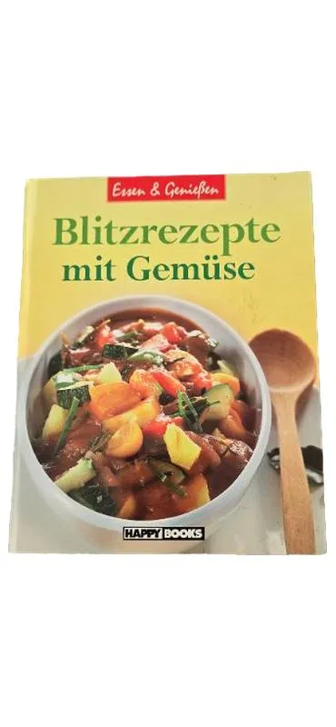 Blitzrezepte mit Gemüse Kochbuch Happy Books Essen & Genießen Schnellküche