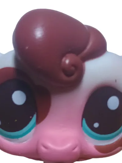 Hasbro Littlest Pet Shop LPS Kuh Figur Spielzeug Tier Sammelfigur Mehrfarbig