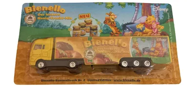 BIENELLO Sammeltruck Nr. 2 Modellfahrzeug LKW Gelb 19 cm