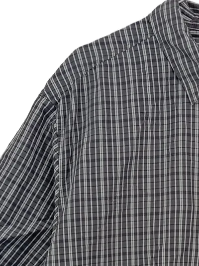 Jack Wolfskin Herren Kurzarmhemd Gr. 52/XL Grau Kariert Outdoor