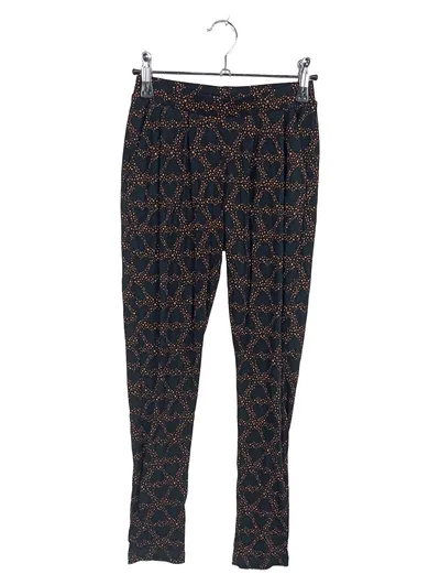 me&i Stoffhose Kinder Mädchen 146/152 Schwarz Punkte Viskose
