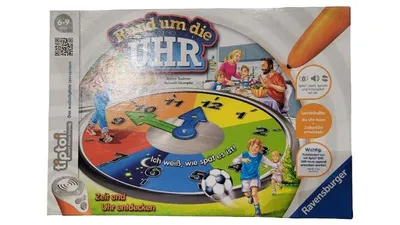Ravensburger tiptoi Lernspiel Zeit und Uhr entdecken 6-9 Jahre