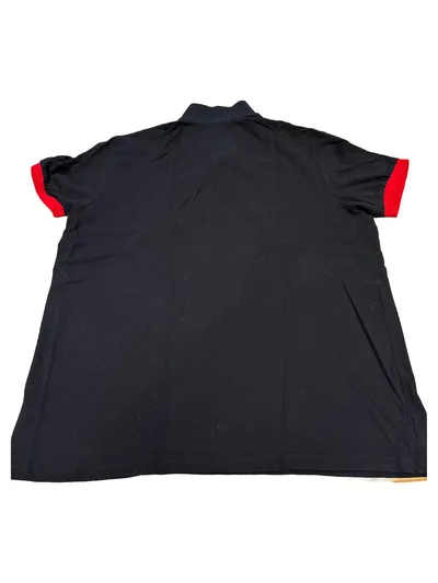 Republix Poloshirt Herren Gr. XXL Schwarz Baumwolle Casual Premium Polo Shirt