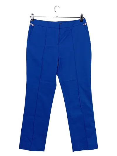 Marc Cain Anzughose Damen Gr. S/36 Blau Business Baumwolle Stretch