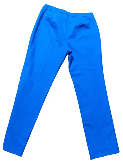 Marc Cain Anzughose Damen Gr. S/36 Blau Business Baumwolle Stretch