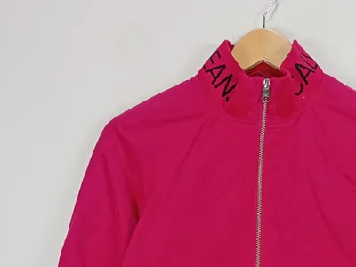 Calvin Klein Jeans Kinder Bomberjacke Pink Gr. 146/12 Baumwolle