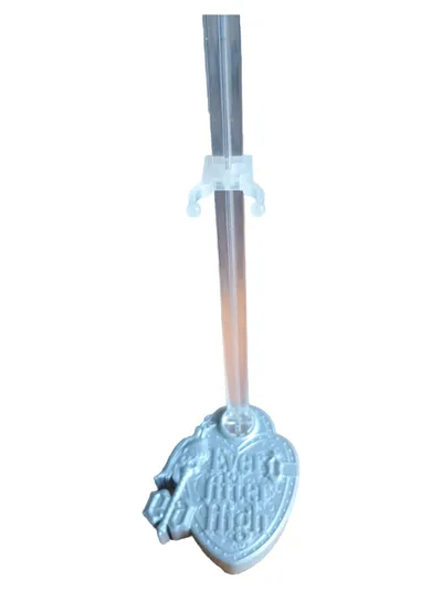 Mattel Ever After High Puppenständer Silber Halter Zubehör 22 cm
