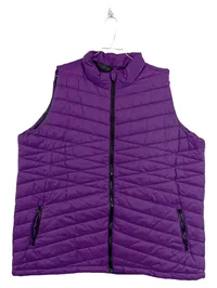 Ulla Popken Damen Steppweste Lila Gr. 50/52 Weste Outdoor 1
