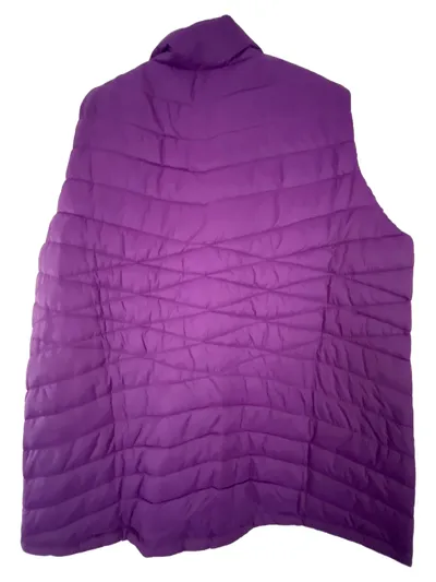 Ulla Popken Damen Steppweste Lila Gr. 50/52 Weste Outdoor