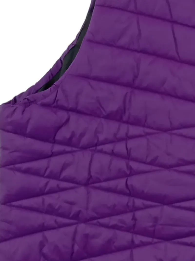 Ulla Popken Damen Steppweste Lila Gr. 50/52 Weste Outdoor 6