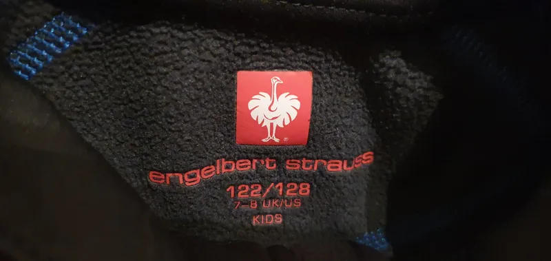 Engelbert Strauss Funktionsshirt Langarmshirt Kinder Gr. 122-128 Schwarz Sport 4