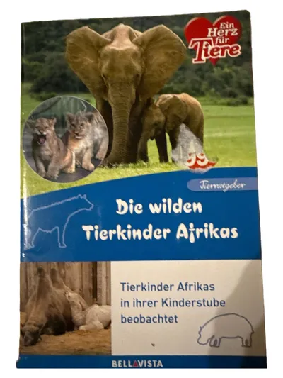 Tierkinder Afrikas Bildband Hardcover Ein Herz für Tiere Bellavista
