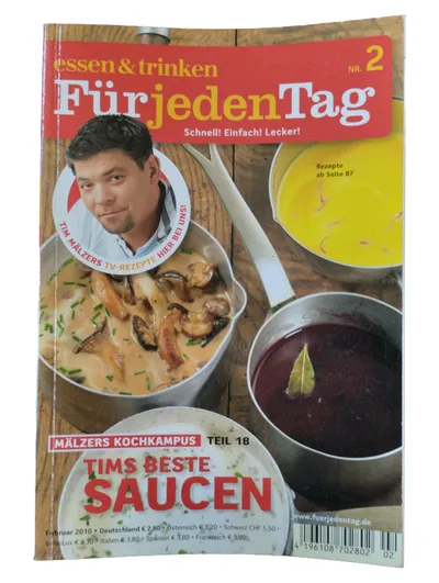 essen & trinken Für Jeden Tag Feb 2010 Mälzer Saucen Kochen Zeitschrift