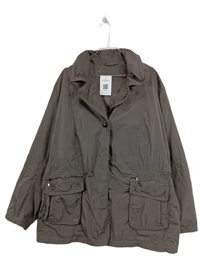 Kirsten Damen Jacke Gr. 54 Braun Übergangsjacke Casual Polyester Leicht