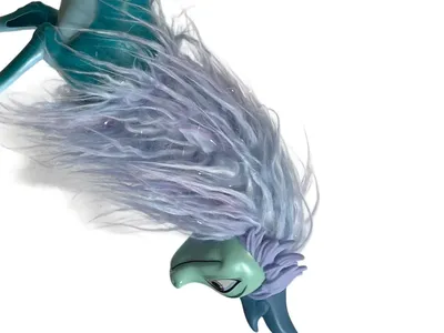 Hasbro Raya und der letzte Drache Sisu Figur Spielfigur Türkis 55cm lang 37cm