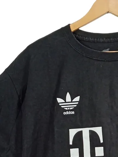 Adidas FC Bayern München Fanshirt Herren Gr. XL Schwarz T-Mobile