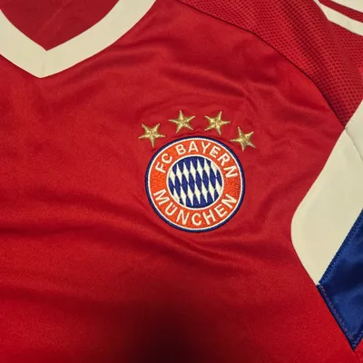 Adidas FC Bayern München Herren Fußball Trikot Rot Größe 40