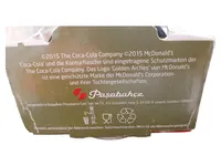 McDonald's Coca-Cola Glas Limited Edition 2015 Grün Sammlerstück 2
