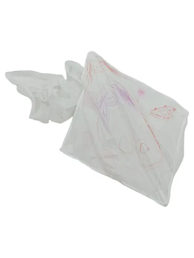 Beleduc Drachen Kite Kinderdrachen Weiß Tiermotiv Polyester