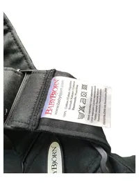 BabyBjörn Original Babytrage Schwarz 100% Baumwolle 3,5-11kg 2